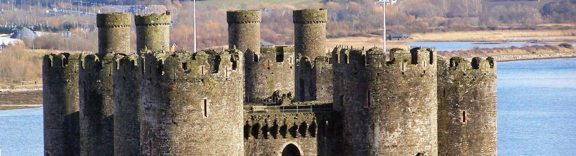 Conwy Castle in north Wales. Photo: David Dixon