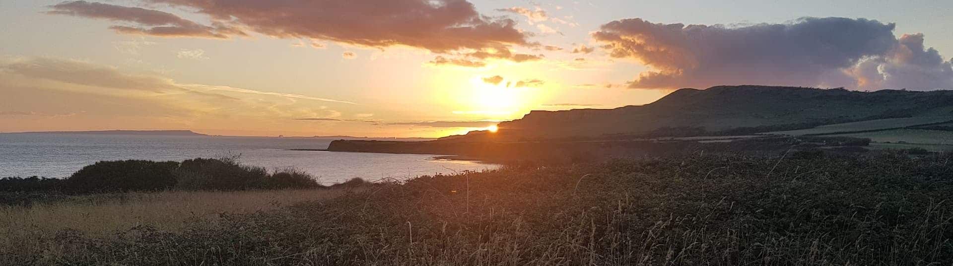 The South-West coastal path to the east of Swanage. Photo: Andrew Richards