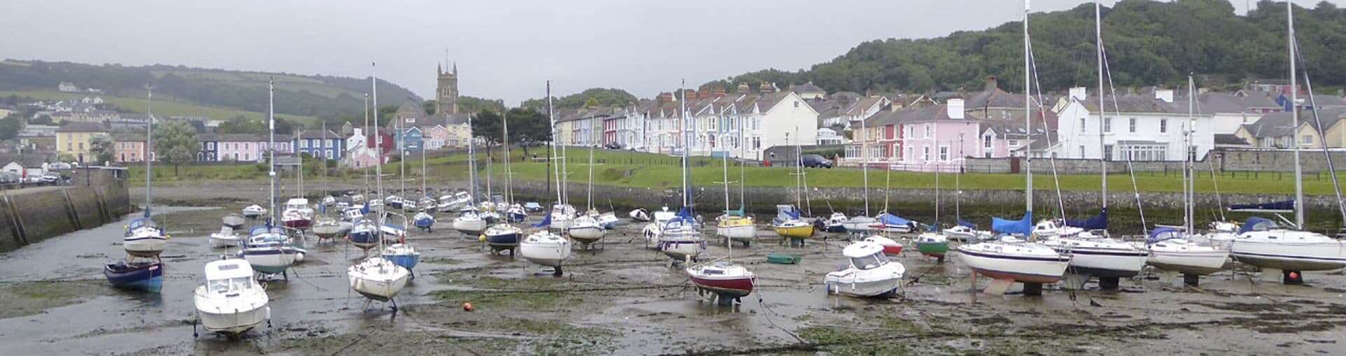 The harbour at Aberaeron, Ceredigion. Photo: Roger D Kidd