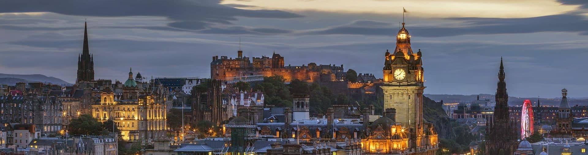 The Edinburgh skyline