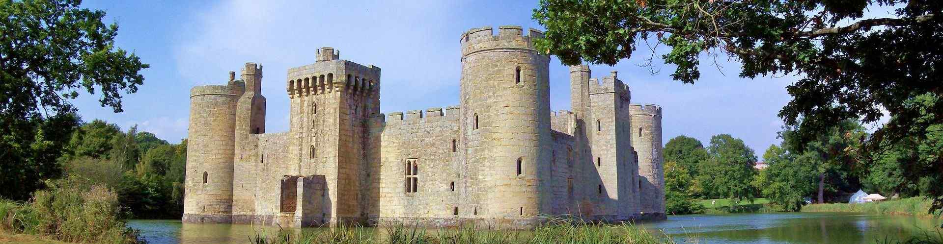 Bodiam Castle, Kent. Photo: Len Williams