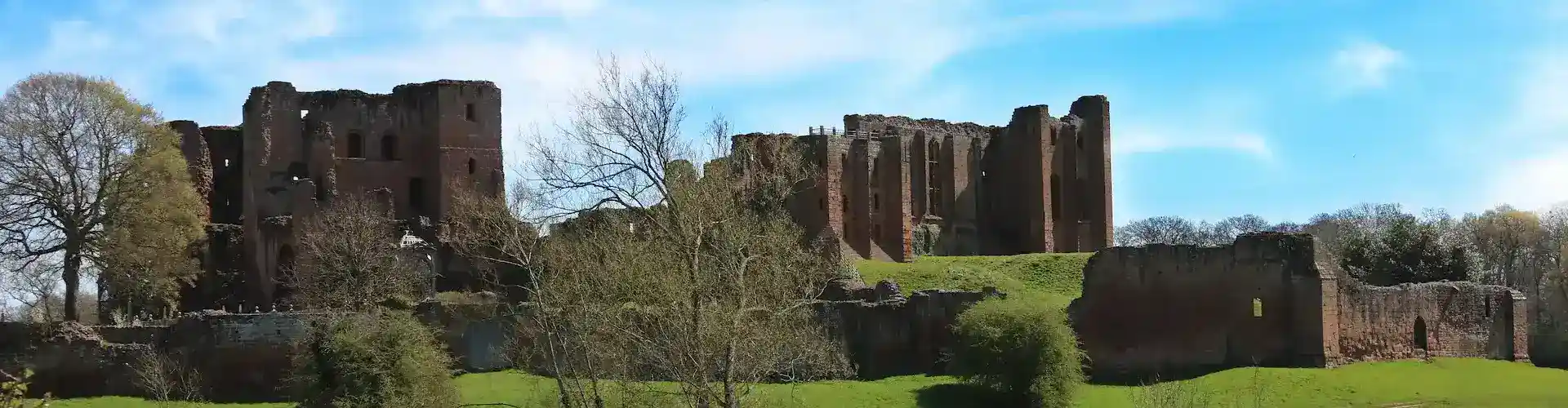 Kenilworth Castle, in Warwickshire. The castle dates from the 12th Century, and is now managed by English Heritage.