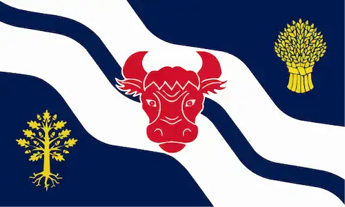 Oxfordshire flag or crest