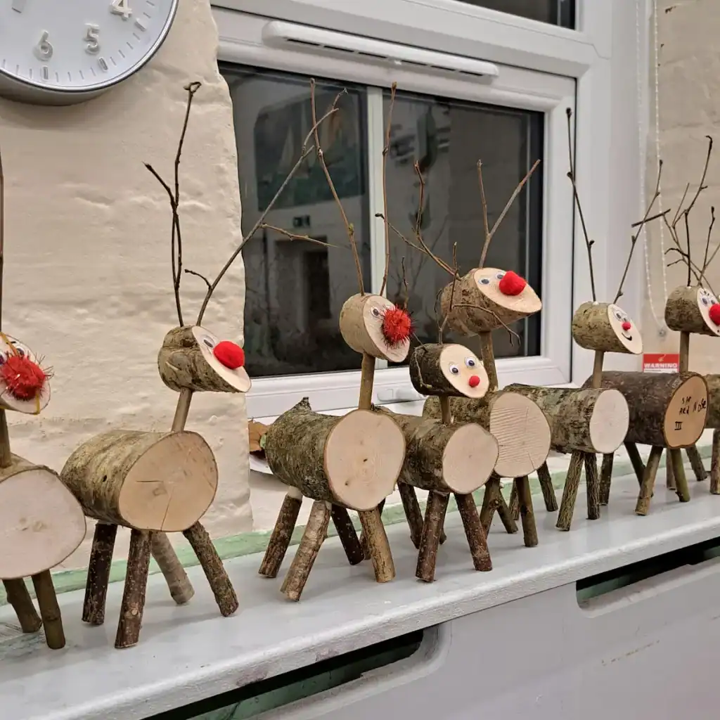 No mantlepiece would be complete without one of these fabulous reindeer!
